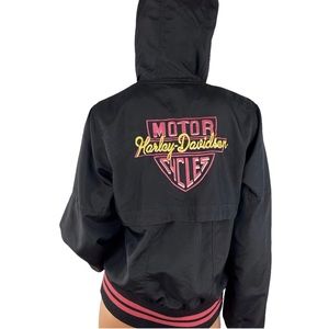Harley Davidson Motorcycles Windbreaker Jacket Size M